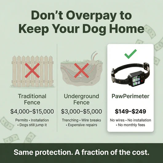 PawPerimeter's GPS Wireless Dog Fence v2